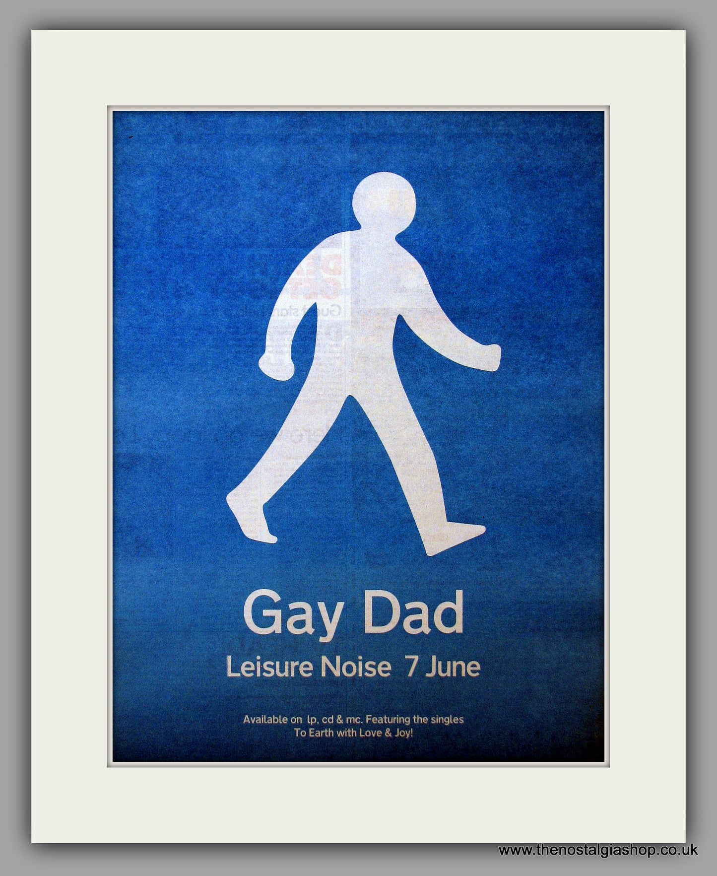 Gay Dad - Leisure Noise. Original Vintage Advert 1999 (ref AD10805)