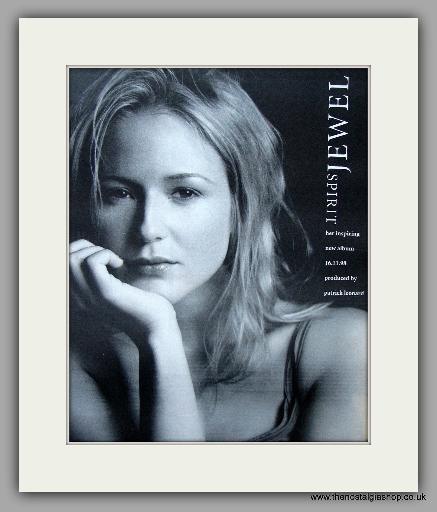 Jewel - Spirit. Original Vintage Advert 1998 (ref AD10822)