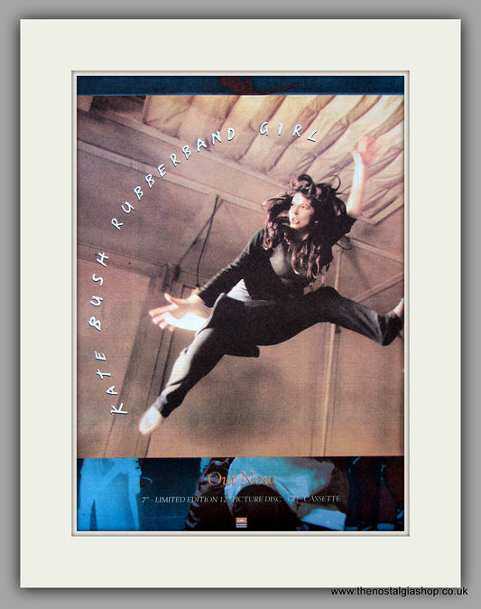 Kate Bush - Rubberband Girl. Original Vintage Advert 1993 (ref AD10842)