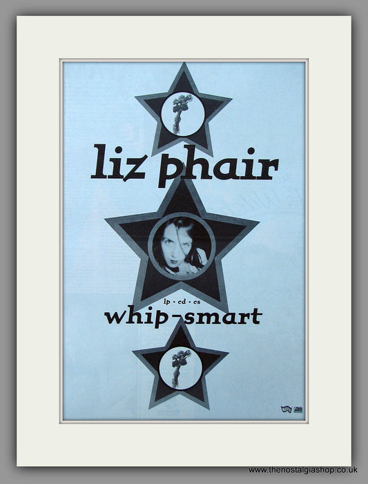 Liz Phair - Whip-Smart. Original Vintage Advert 1994 (ref AD10857)