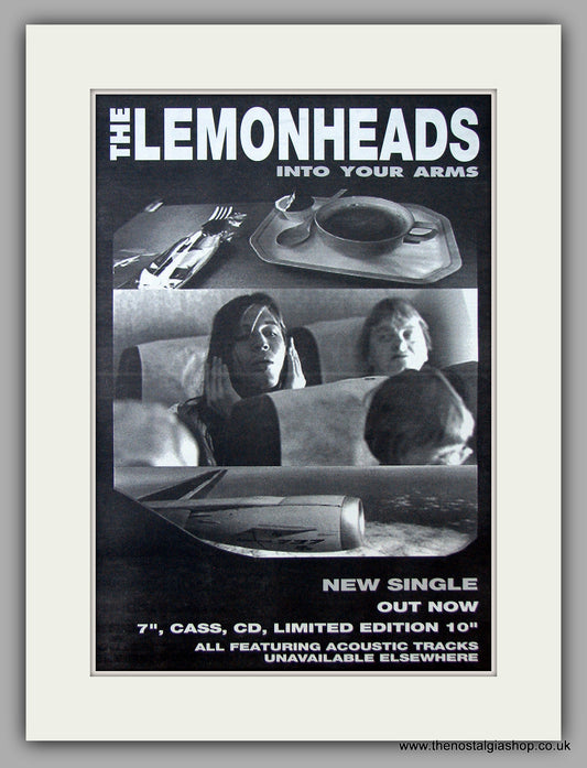 Lemonheads (The) - Into Your Arms. Original Vintage Advert 1993 (ref AD10871)