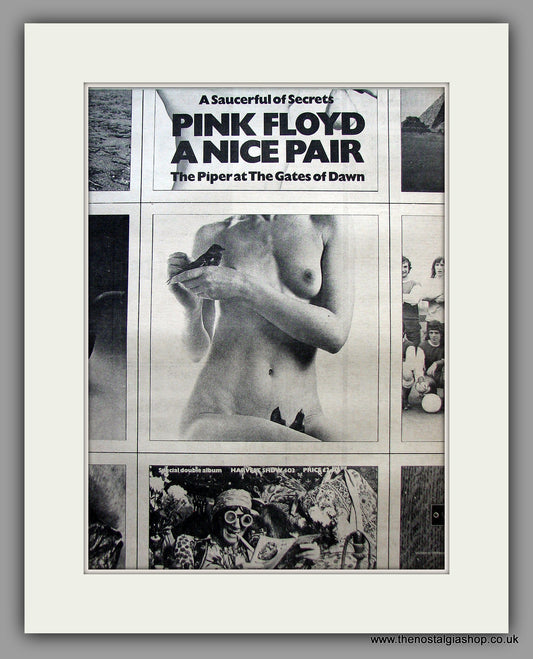 Pink Floyd. A Nice Pair. Original Vintage Advert 1973 (ref AD10768)