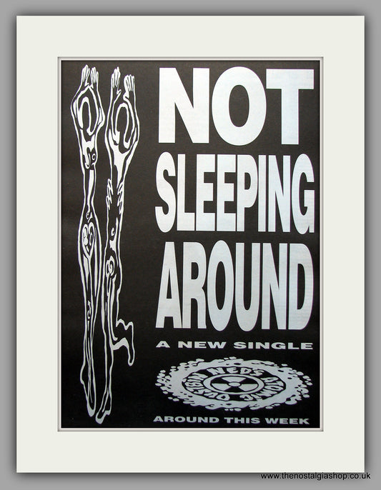 Ned's Atomic Dustbin - Not Sleeping Around. Original Vintage Advert 1992 (ref AD10929)