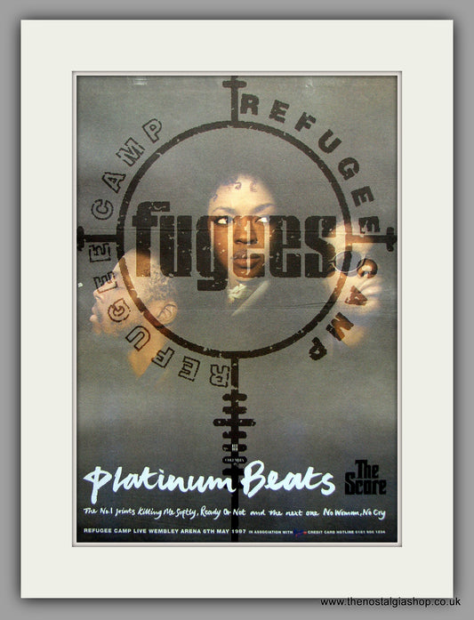 Refugees - Platinum Beats. Original Vintage Advert 1996 (ref AD11000)