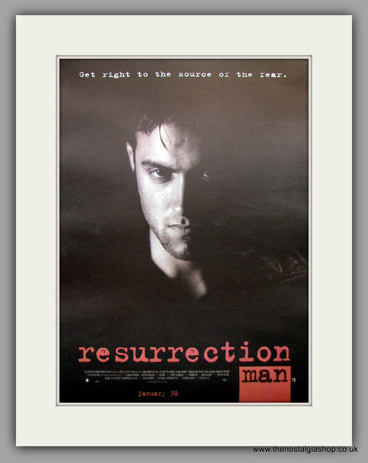 Resurrection Man. Original Vintage Advert 1999 (ref AD11001)