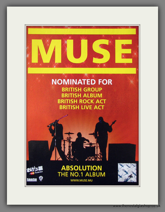 Muse. Absolution. Original Music Advert 2003 (ref AD55510)