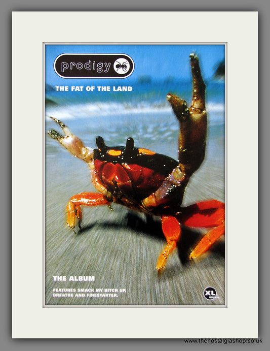 Prodigy. Fat Of The Land. Original Music Advert 1997 (ref AD55512)