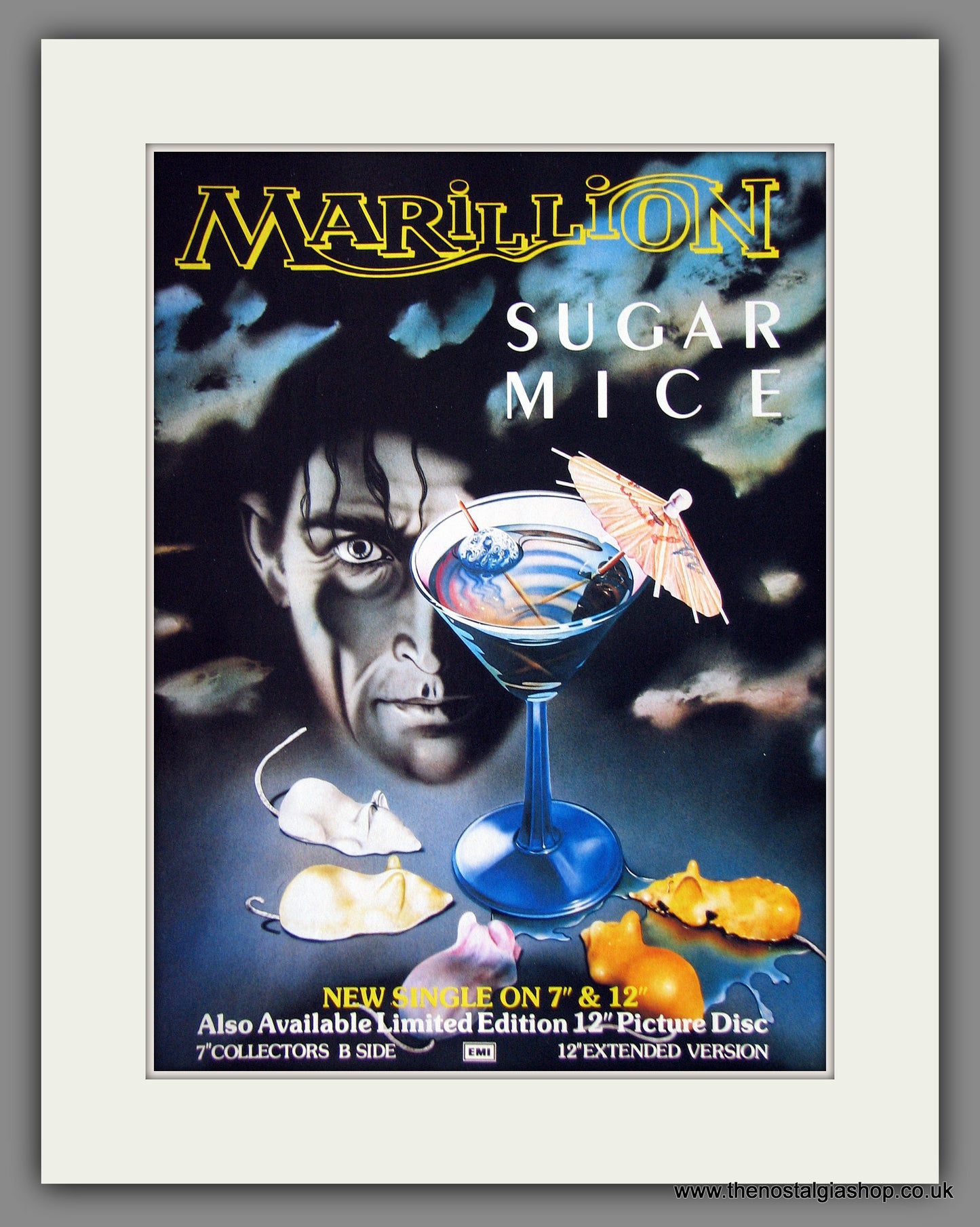 Marillion. Sugar Mice. Original Music Advert 1987 (ref AD55561)