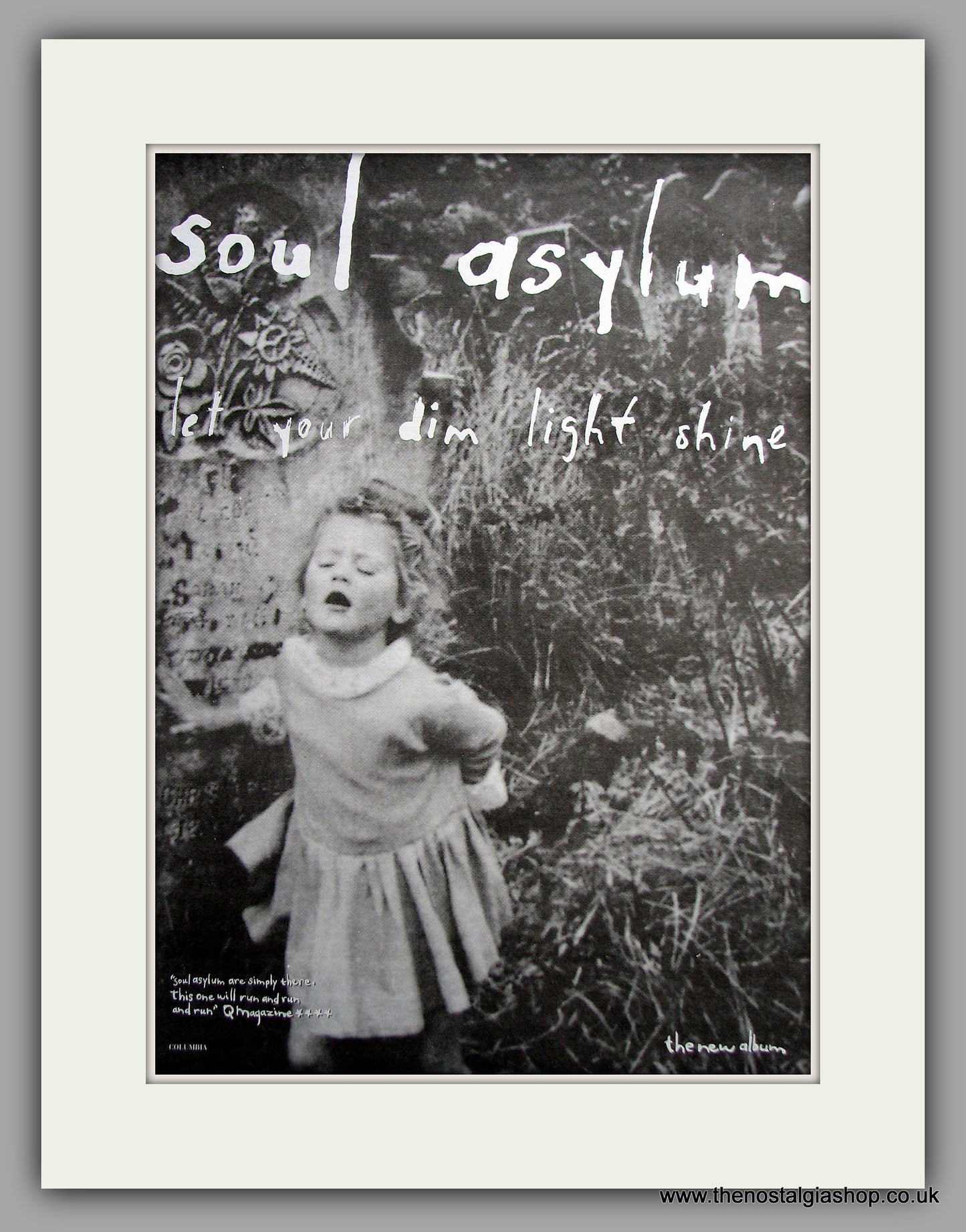 Soul Asylum - Let Your Dim Light Shine. Original Vintage Advert 1995 (ref AD11099)