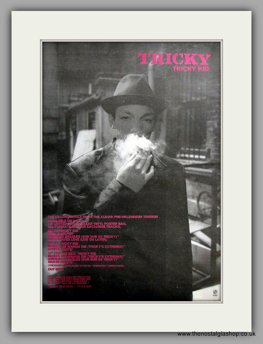 Tricky - Tricky Kid. Original Vintage Advert 1997 (ref AD11124)