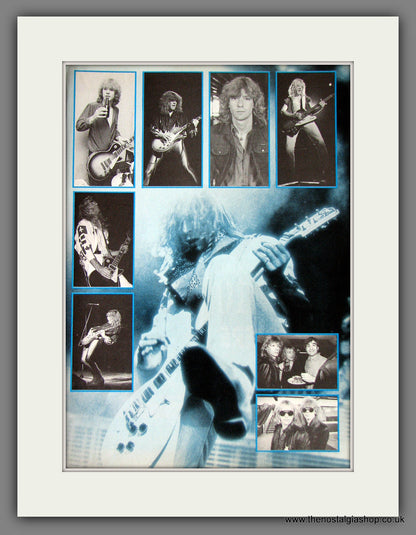 Def Leppard. Steve Clark 1960-1991. Tribute. 1991 Original Advert (ref AD55623)