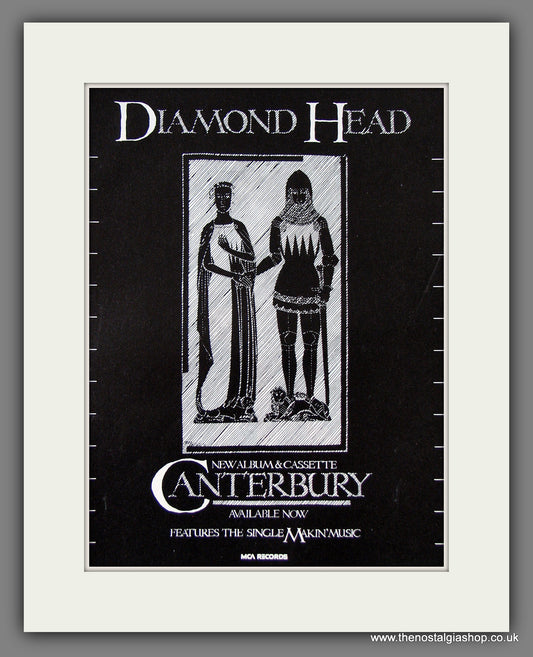 Diamond Head. Canterbury. Original Advert 1983 (ref AD55624)