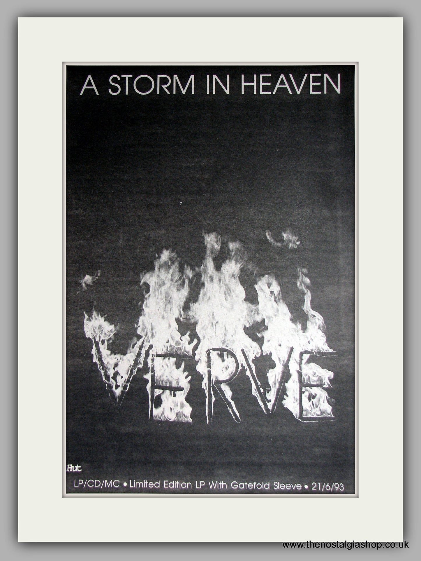 Verve (The) - A Storm In Heaven. Original Vintage Advert 1993  (ref AD11163)