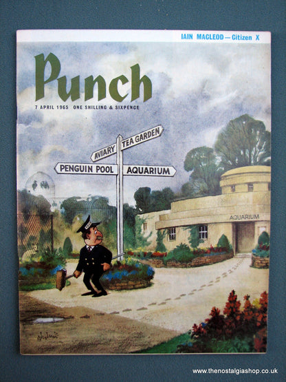 Punch Magazine. Lot of 4 From 1965. (M155)