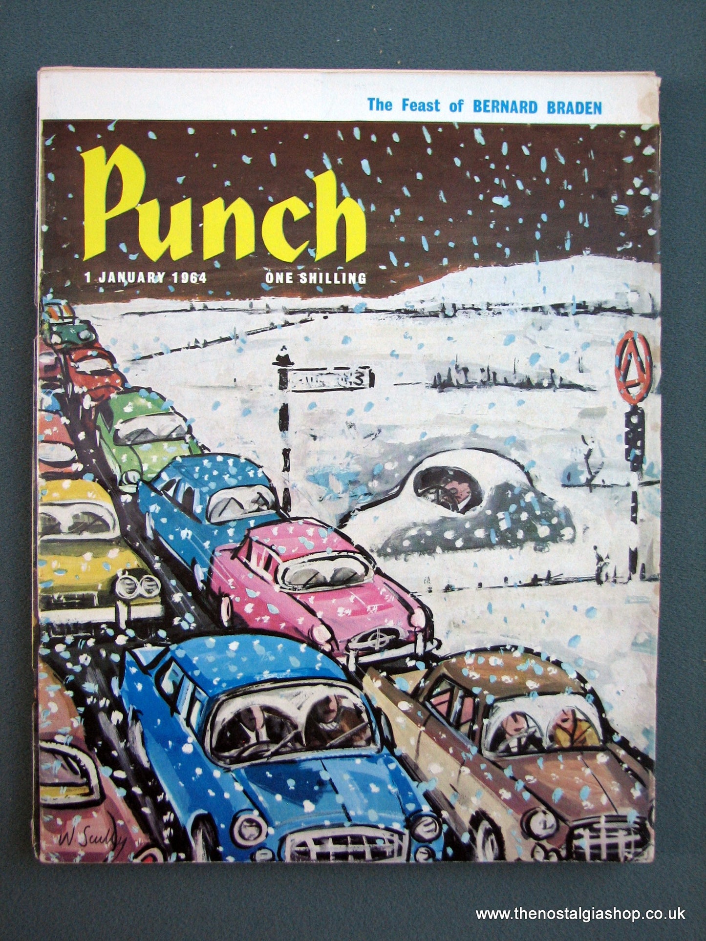 Punch Magazine. Lot of 4 From 1964/65. (M156)