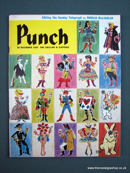 Punch Magazine. Lot of 4 From 1964/65. (M156)