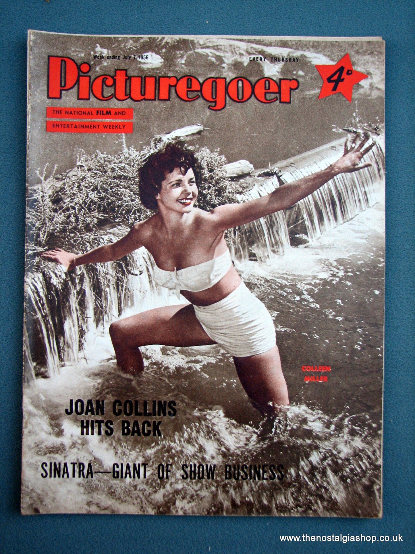 Picturegoer Magazine. Lot of 4 From 1956. (M152)