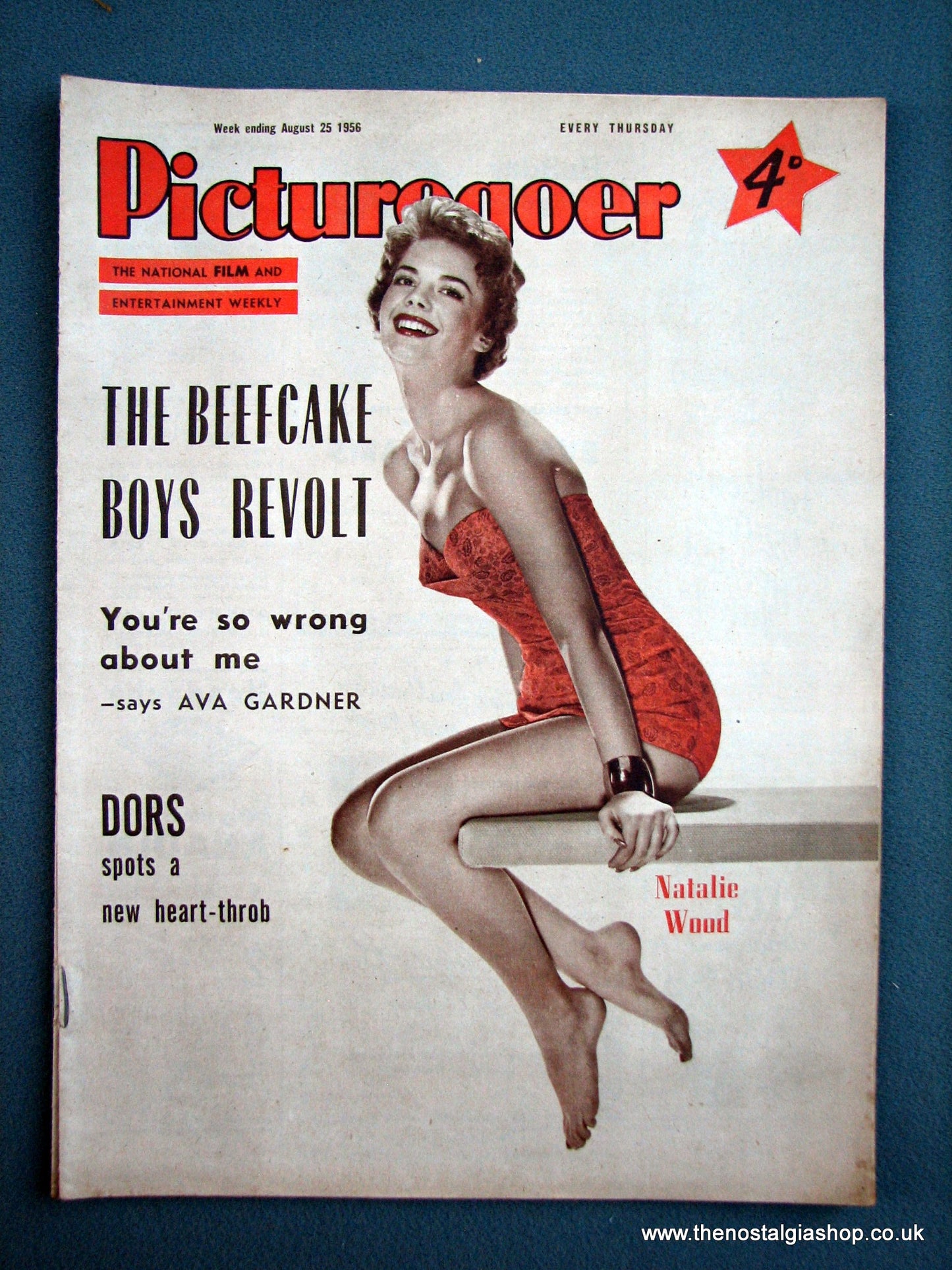 Picturegoer Magazine. Lot of 4 From 1956. (M152)