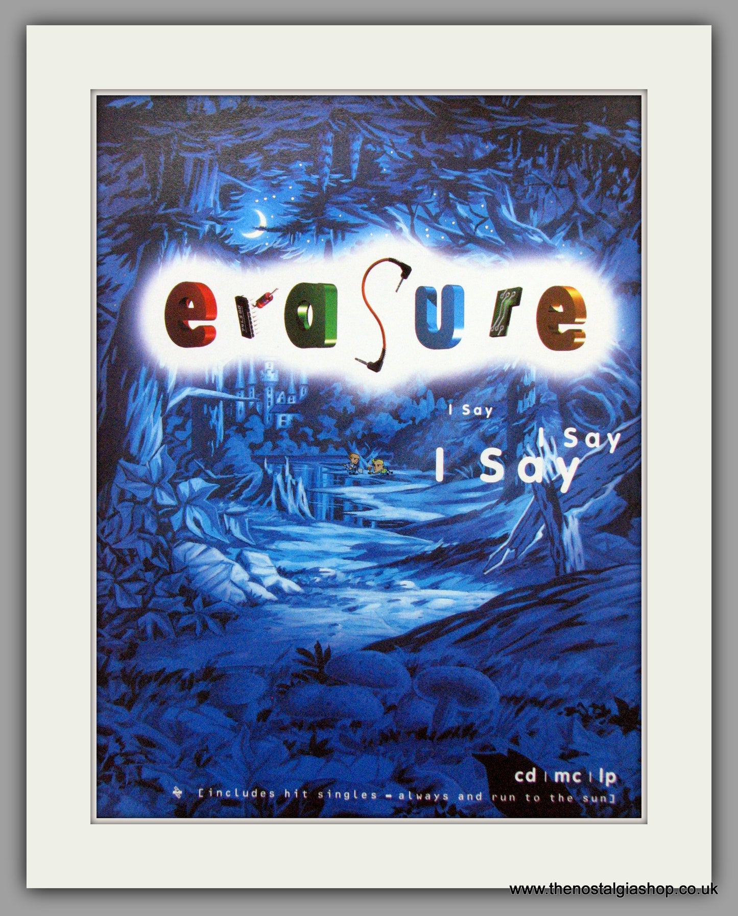 Erasure - I Say I Say I Say. Original Advert 1994 (ref AD50217)