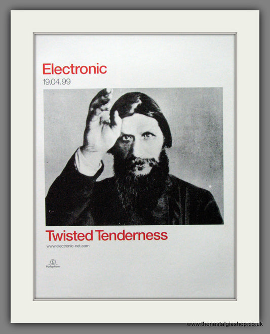 Electronic - Twisted Tenderness. Original Advert 1999 (ref AD50256)