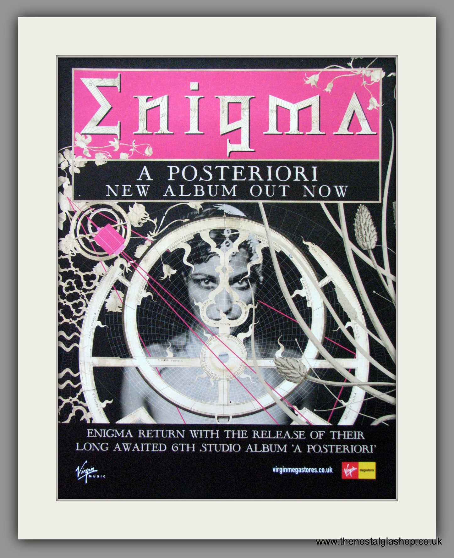 Enigma - A Posteriori. Original Advert 2006 (ref AD50267)