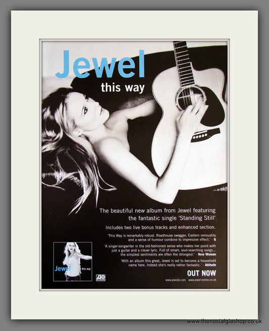 Jewel This Way. Vintage Advert 2002 (ref AD55721)