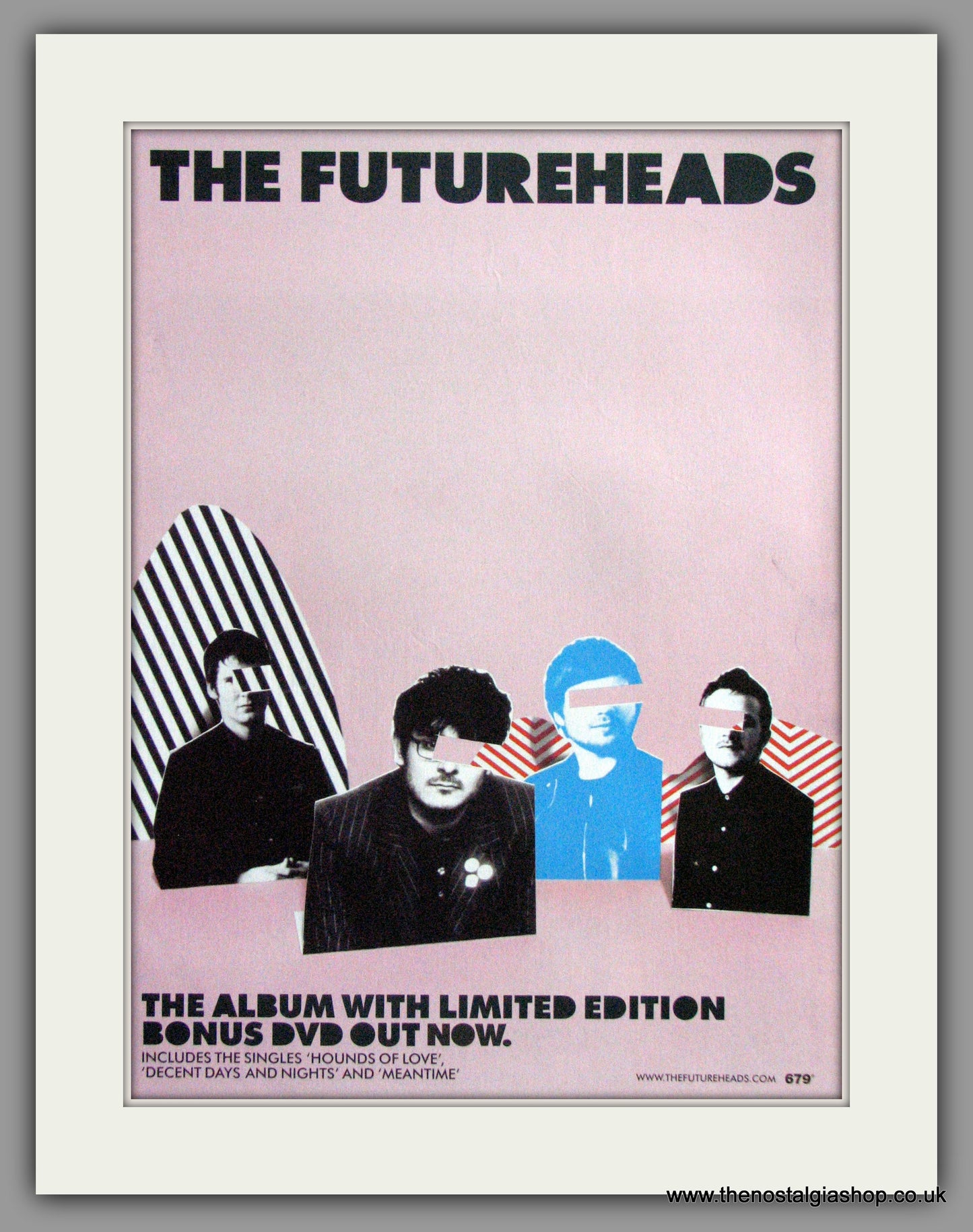 Futureheads (The) - The Album. Vintage Advert 2005 (ref AD50454)