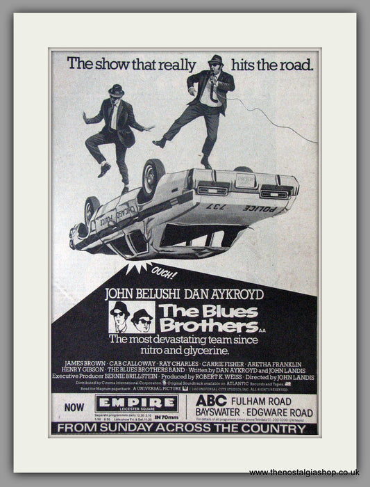 Blues Brothers (The). Original Advert 1980 (ref AD50563)