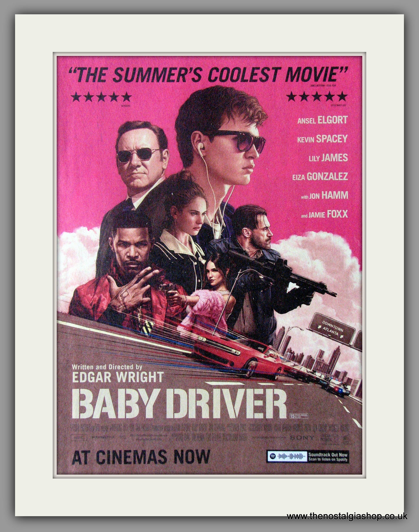 Baby Driver. Original Advert 2017 (ref AD50577)