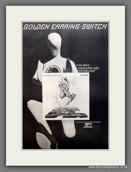 Golden Earring Switch. Original Vintage Advert 1975 (ref AD13280)