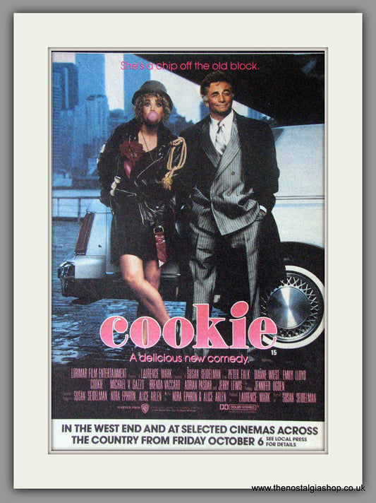 Cookie. Original Advert 1989 advert (AD50626)