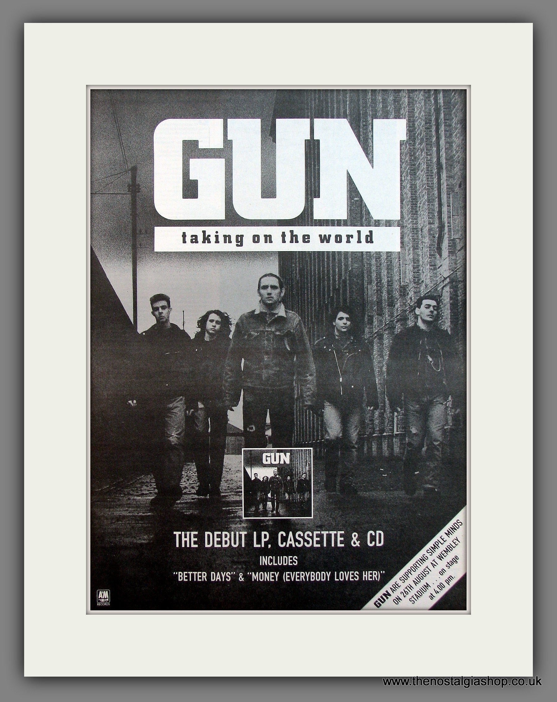 GUN taking on the world - 洋楽