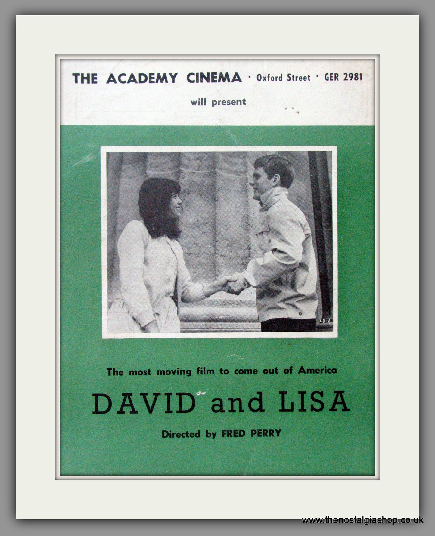 David And Lisa. Original advert 1964 (AD50683)