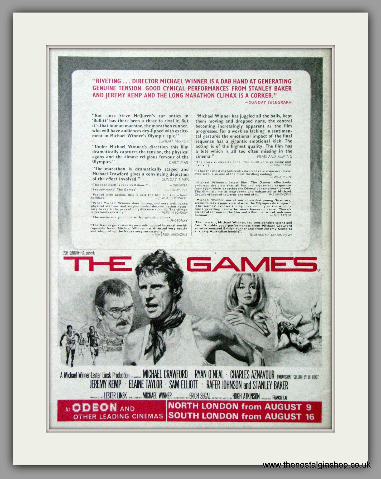 Games (The). Original Advert 1970 (ref AD50803)