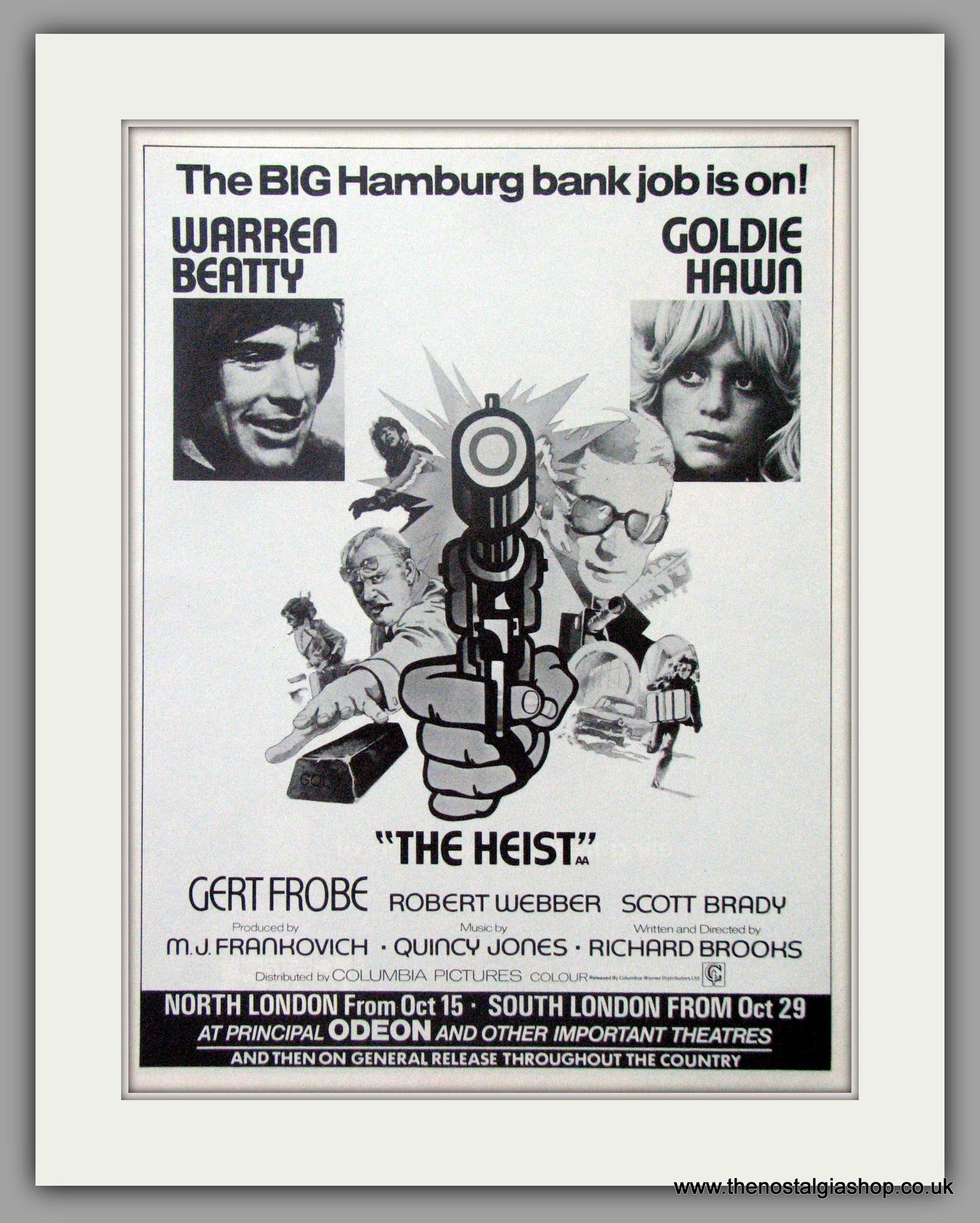 Heist (The). Original Advert 1972 (ref AD50834)