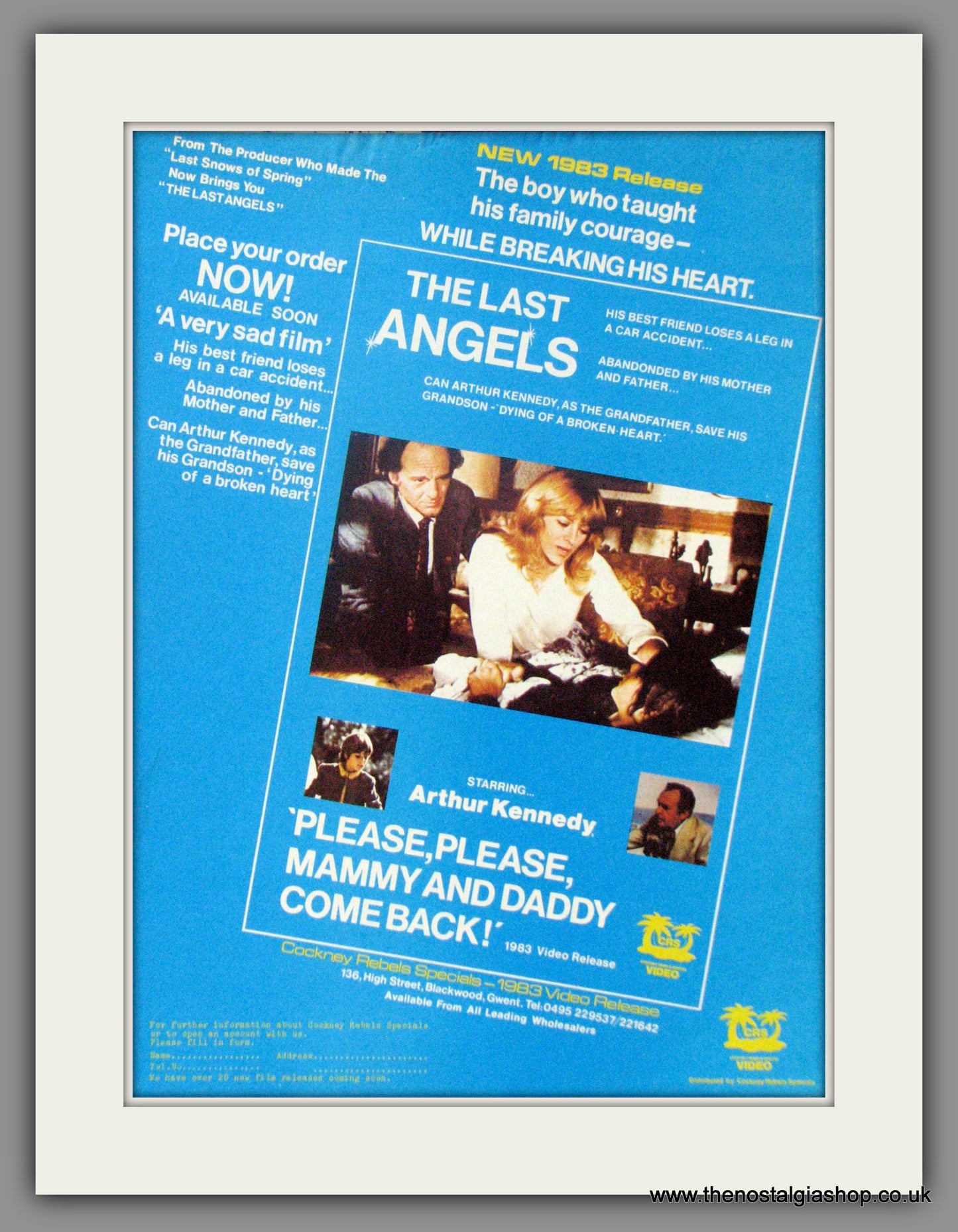 Last Angels (The). Original Advert 1983 (ref AD51019)