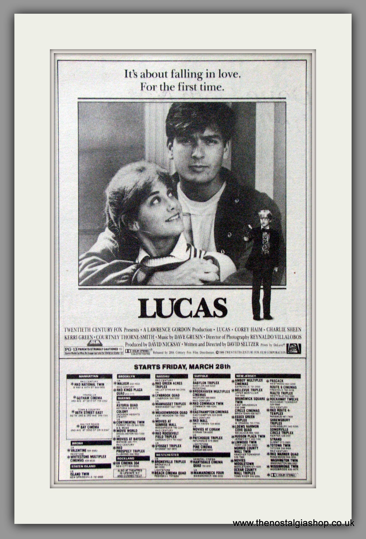 Lucas. Original Advert 1986 (ref AD51063)