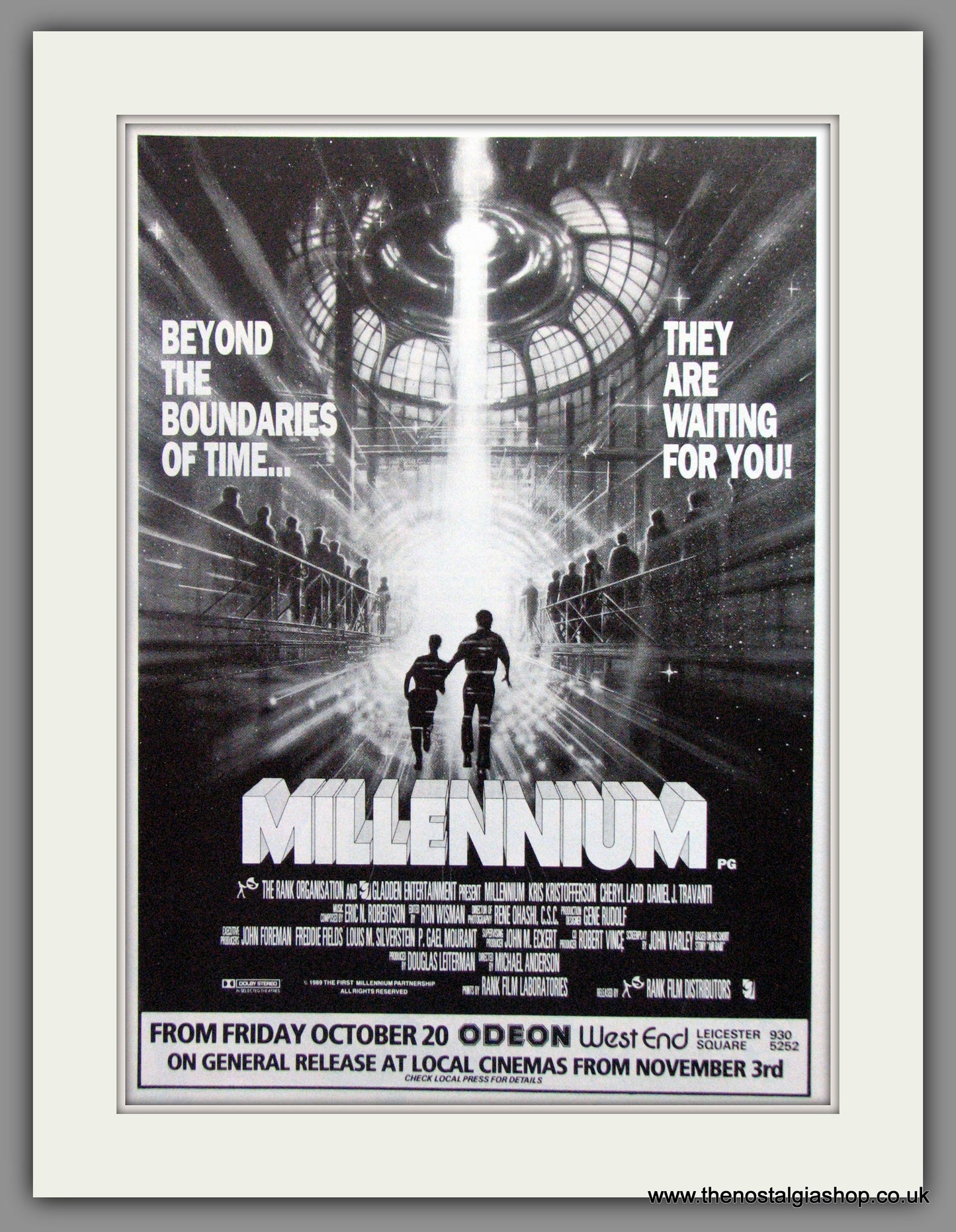 Millennium. Vintage Advert 1989 (ref AD51205)