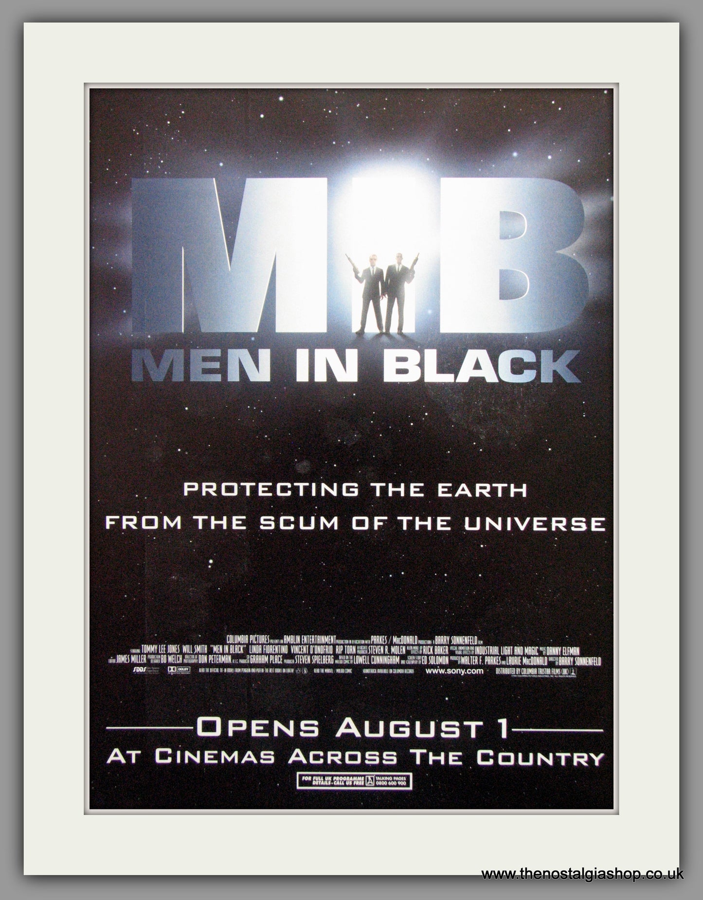 Men In Black. Vintage Advert 1997 (ref AD51238)