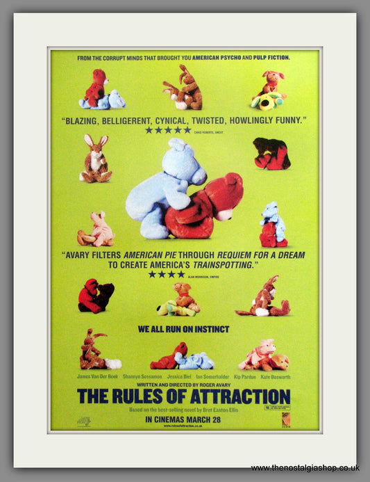 Rules Of Attraction (The). Original Advert 2003 (ref AD51461)