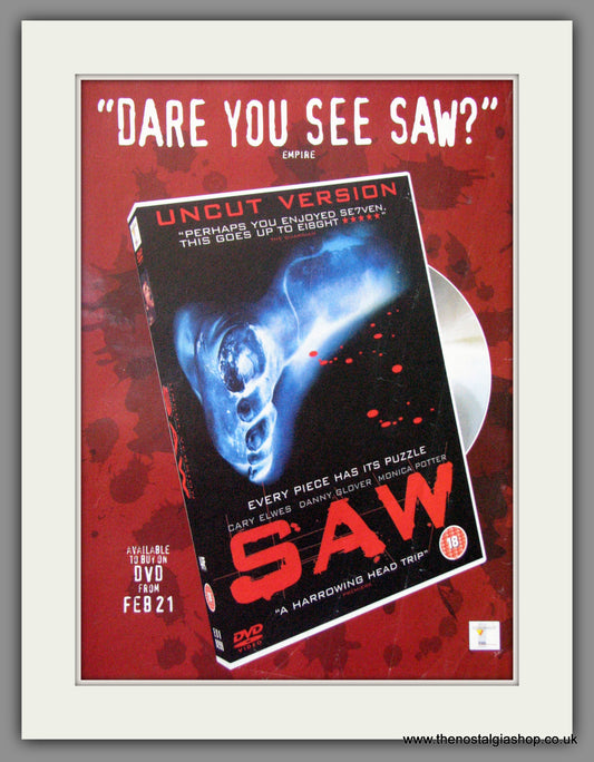 SAW. Original Advert 2004 (ref AD51650)