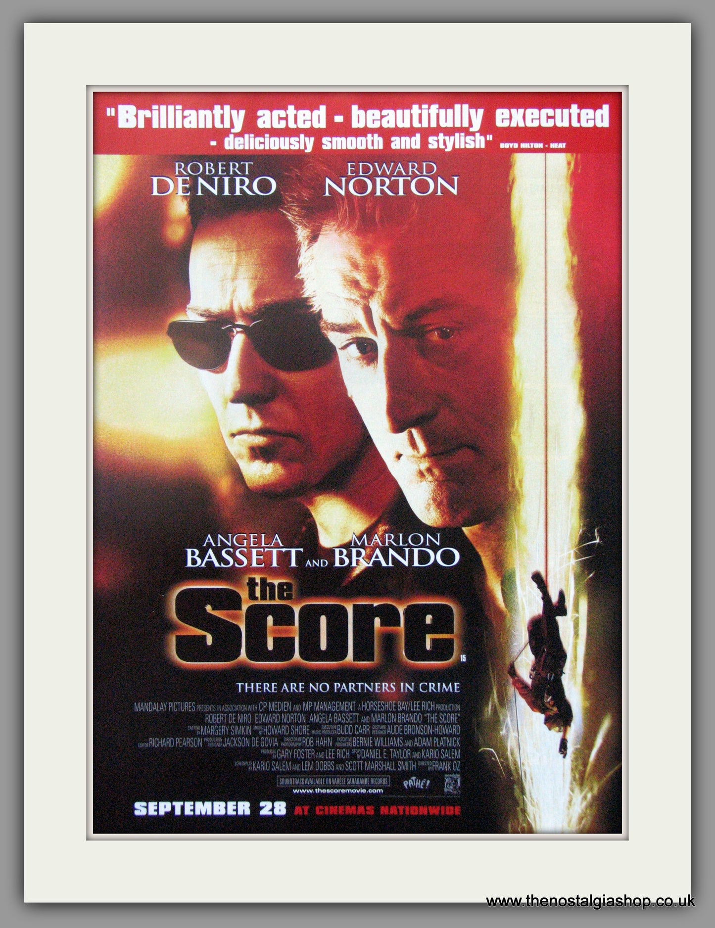 Score (The). Original Advert 2001 (ref AD51735)