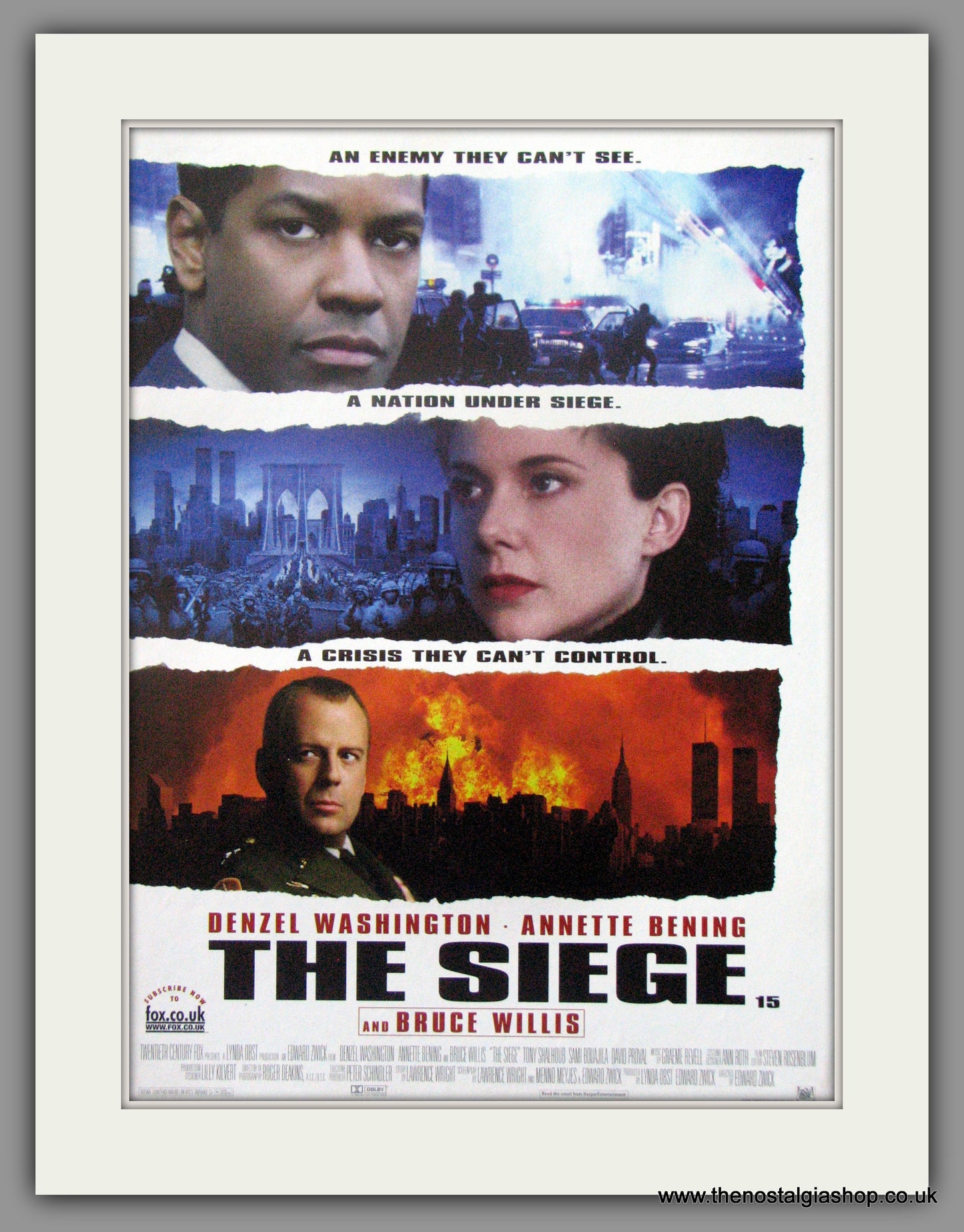 Siege (The). Original Advert 1999 (ref AD51753)