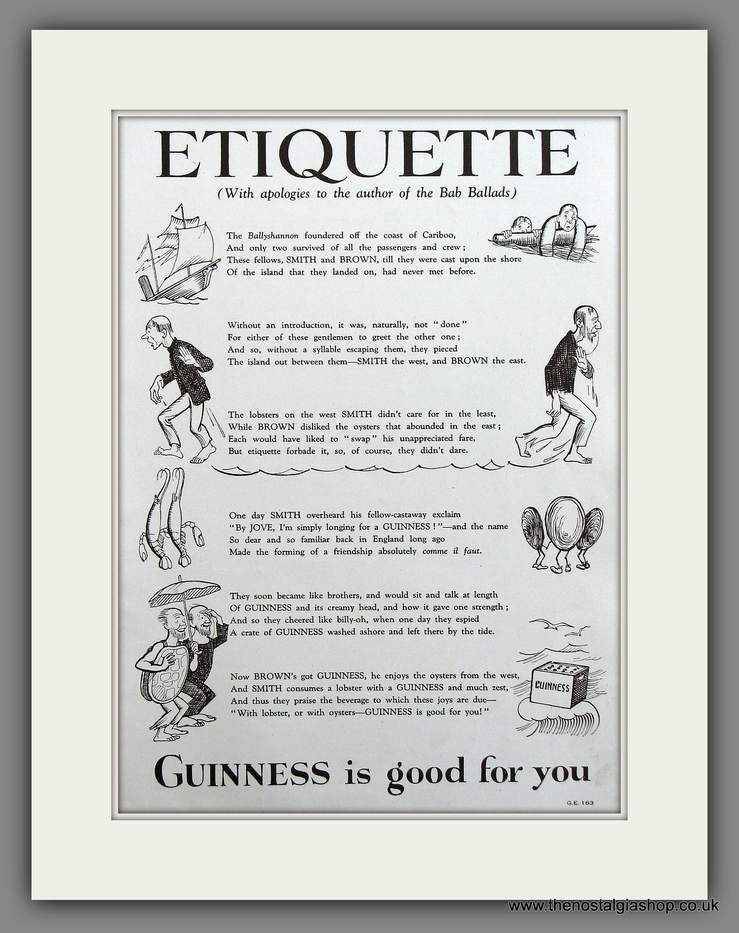 Guinness Etiquette. Original Advert 1931 (ref AD300098)