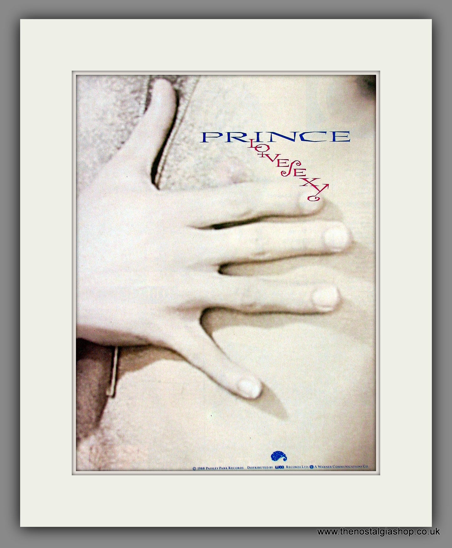 Prince. Love Sexy. 1988 Original Advert (ref AD55831)