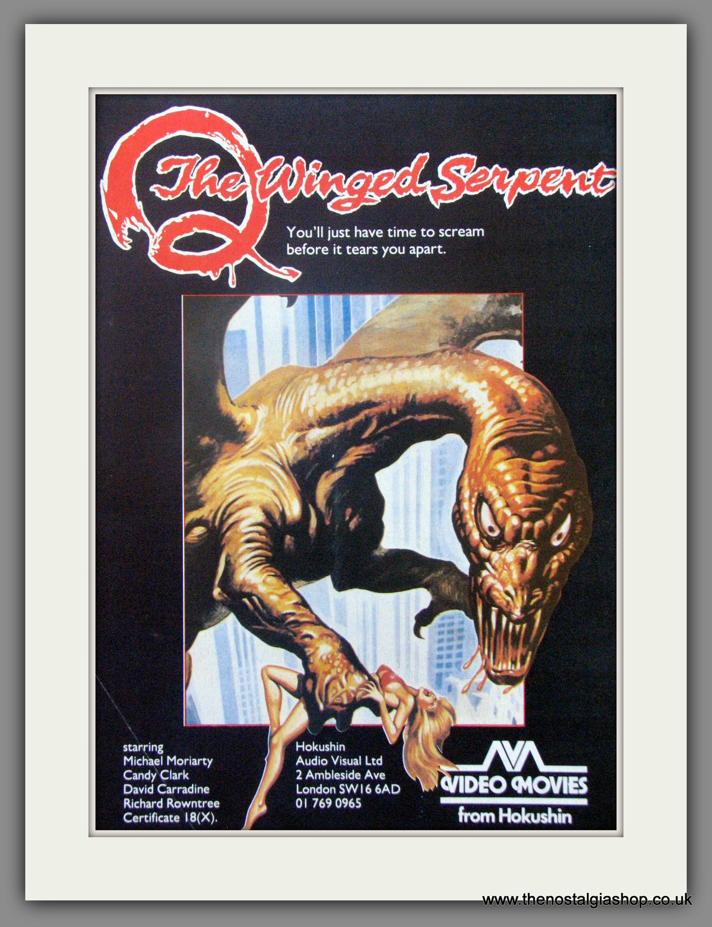 Winged Serpent (The). Original Advert 1983 (ref AD52182)