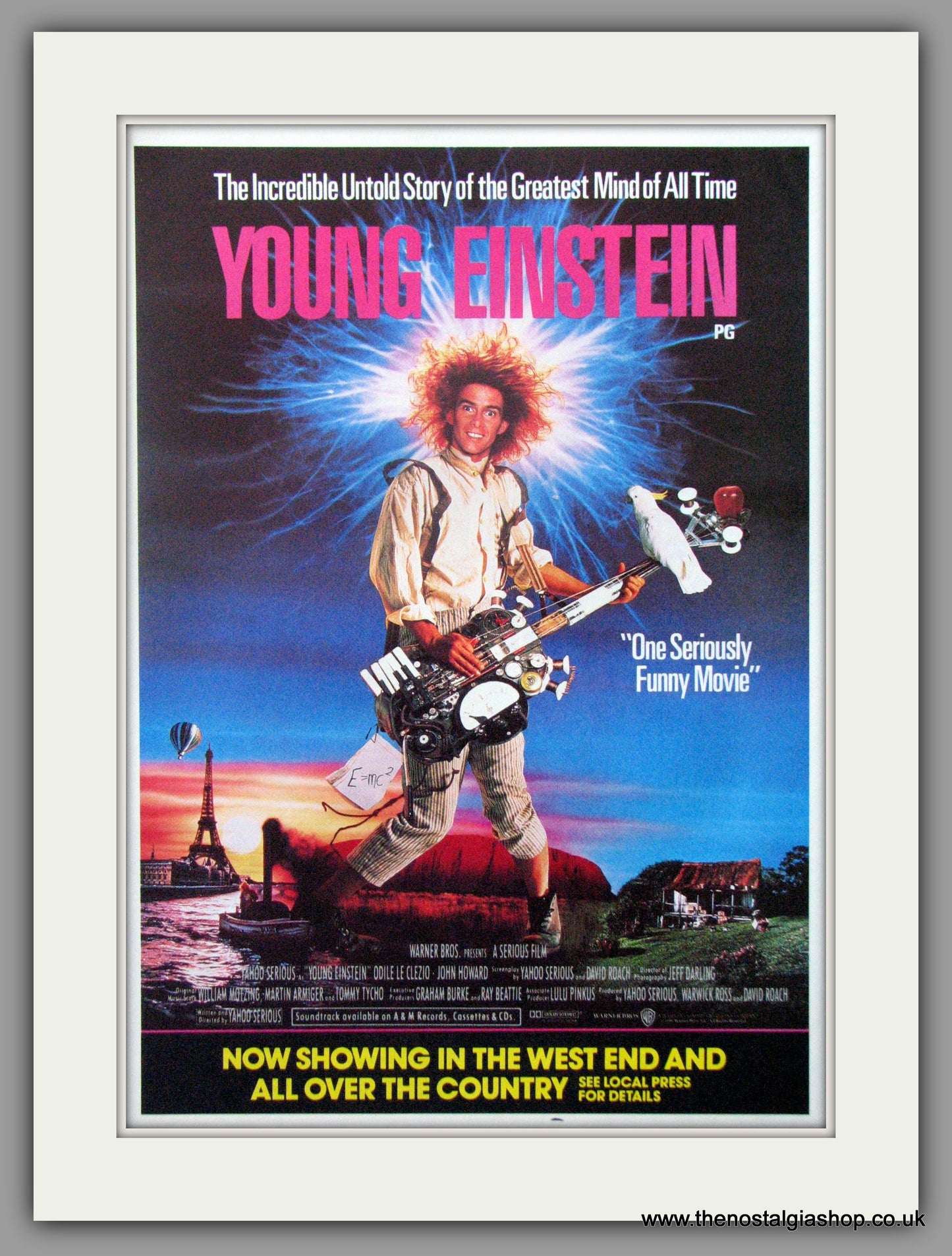 Young Einstein. Original Advert 1989 (ref AD52317)