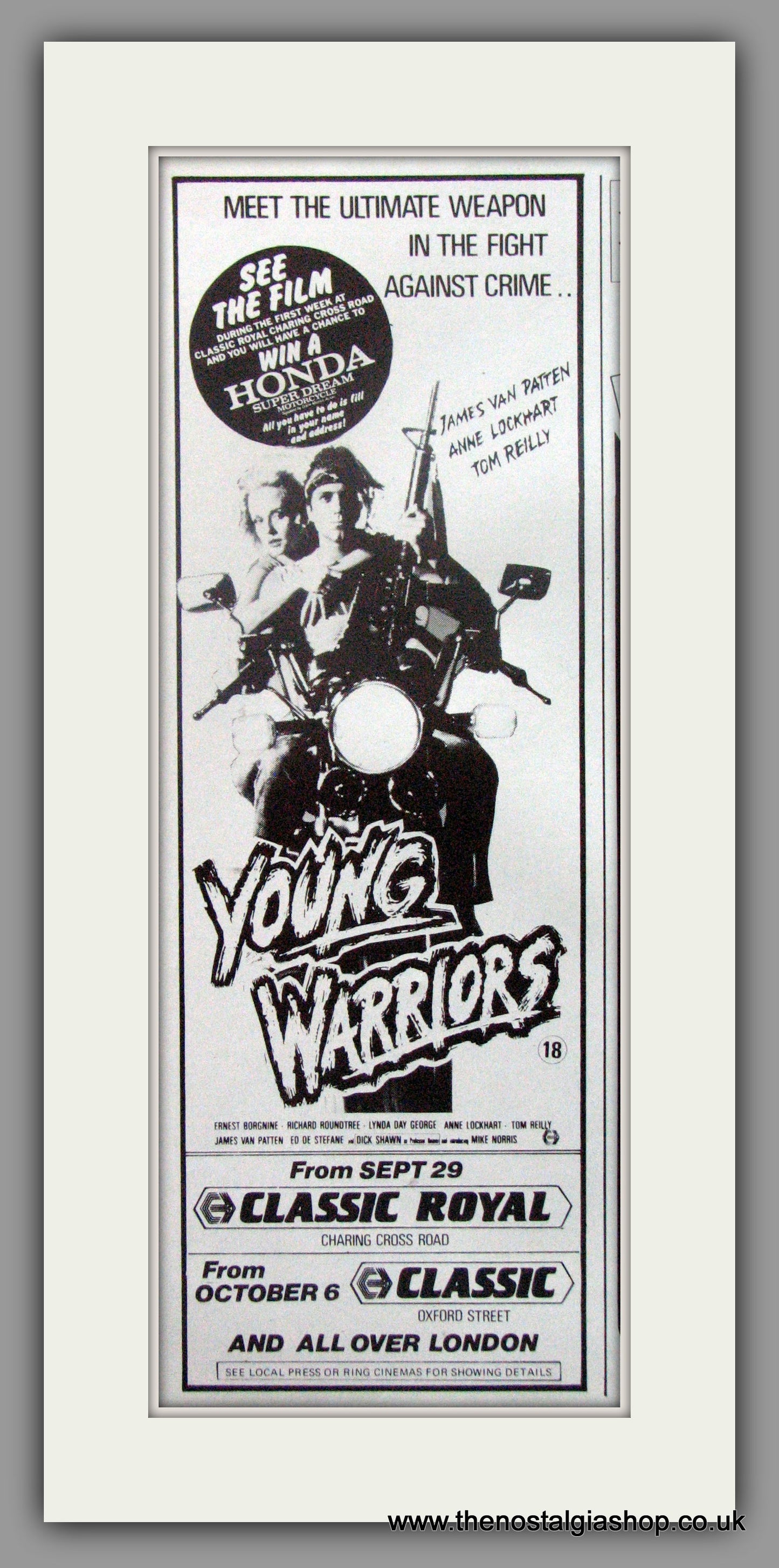 Young Warriors. Original Advert 1983 (ref AD52322)