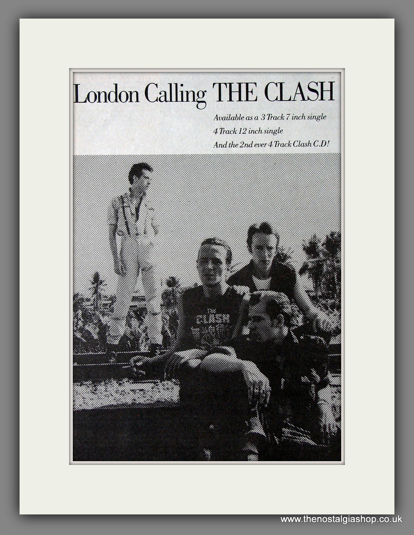 Clash (The) London Calling. 1988 Original Advert (ref AD55915)