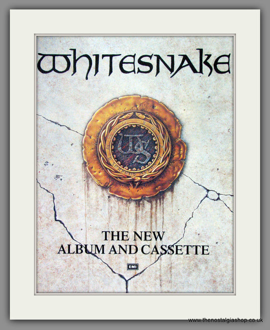 Whitesnake. 87. 1987 Original Advert (ref AD50995)